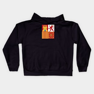 Naval Jack of Spain Kids Hoodie